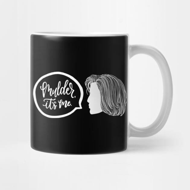 Front and Back X-Files "It's Me" Mug and Case by HeyHeyHeatherK